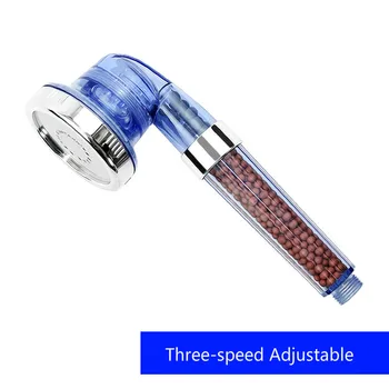 

Aprince Booster Shower Head Negative Ion Shower Bathtub Pressurized Water Saving Large Handheld Spa Shower Head Shower Set