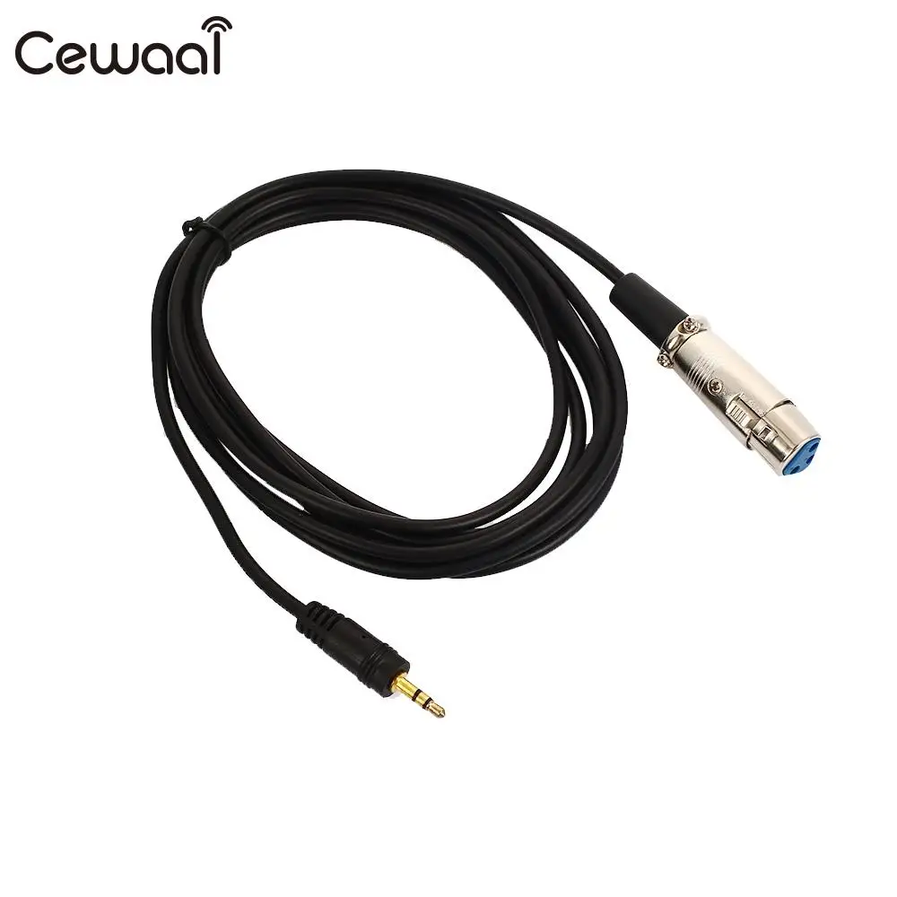 

3pin XLR Cable Microphone 3.5mm To XLR Professional Adapter Cord Desktop Audio Player Male To Male Consoles Microphone Cable