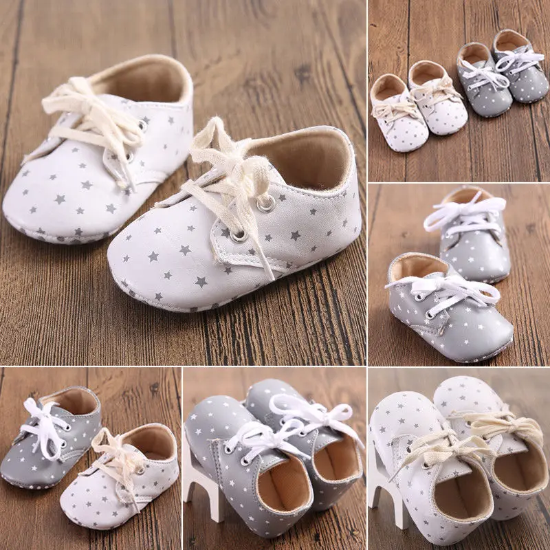 

Newborn Baby Soft Sole Crib Shoes Summer 2018 New Infant Boy Girl Toddler Casual Anti-Slip Soft Shoes