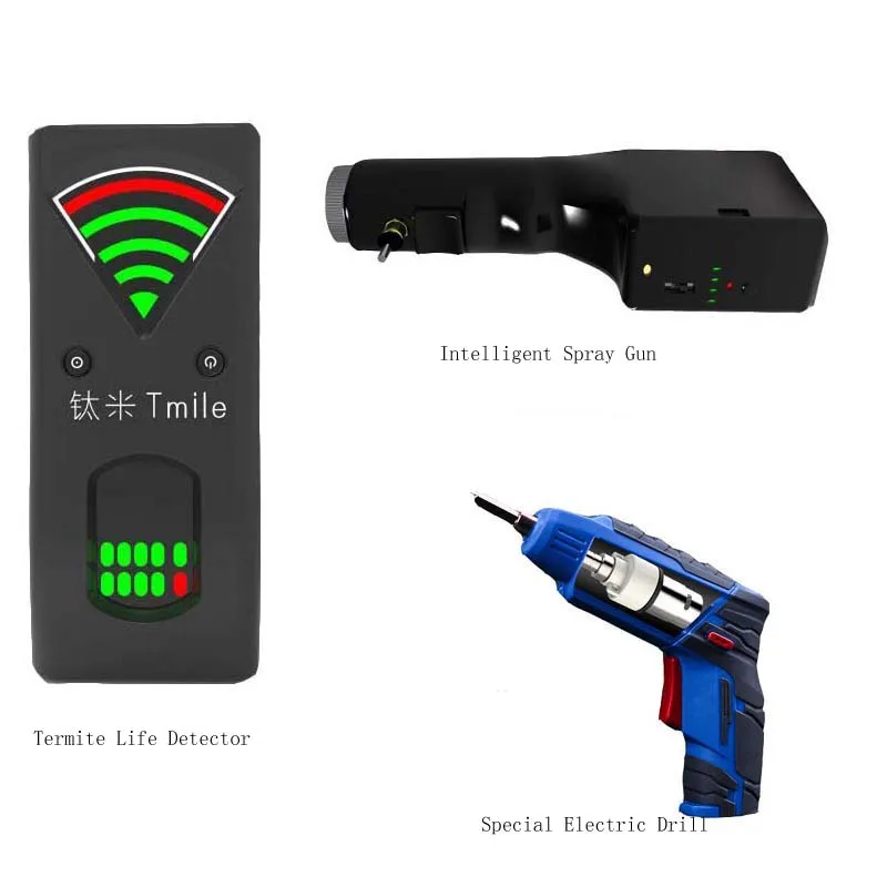 

Termite Detector Precision Drill Intelligent Spray Gun Termite Treatment Spray Kit-Includes Complete Termite Treatment System