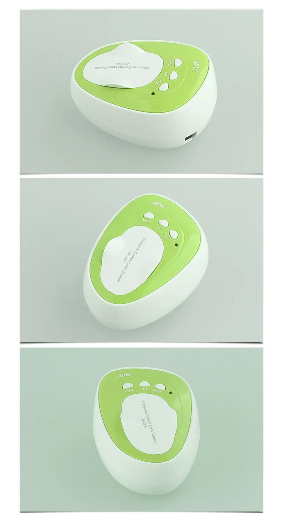 Free shipping 4ml Mini Contact Lens Ultrasonic Cleaner 7W Electronic Portable Ultrasonic Cleaning Machine