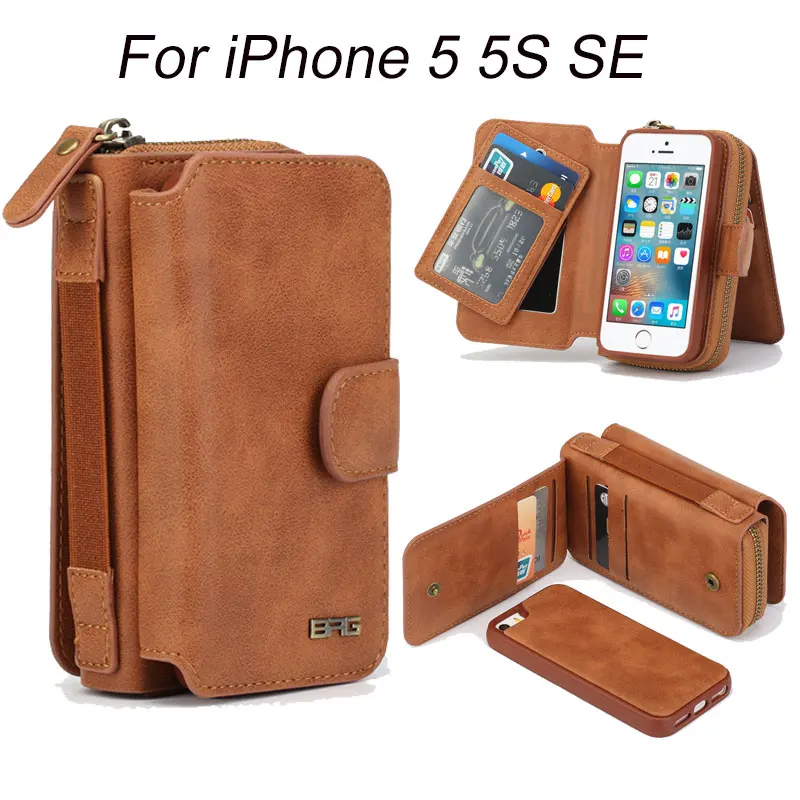 bilder für Für iPhone 5 S Fall Multifunktions reißverschluss 2 In 1 Abnehmbare Handtasche für iPhone Abdeckung 5 5 S SE Geldbörse Handytasche fällen bilder für Für iPhone 5 S Fall Multifunktions reißverschluss 2 In 1 Abnehmbare Handtasche für iPhone Abdeckung 5 5 S SE Geldbörse Handytasche fällen