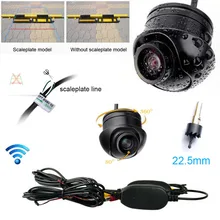Russian USA Native ship Wireless / wired Car Rear View CCD Waterproof 170degree angle vision Front Backup Side Parking Camera