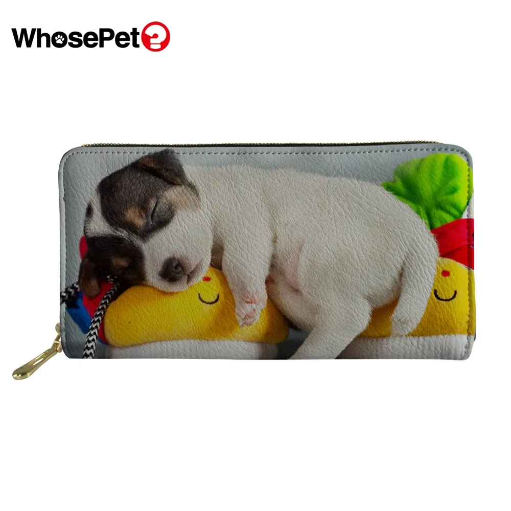 

WHOSEPET Fashion Design Women Purse Girls Brand Zipper Purse Teenager Leather Coin Holder Cute Animal Money Messenger Pocket NEW