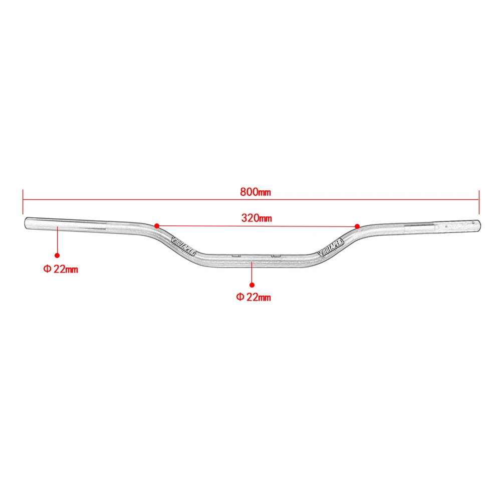 SMOK для PROTAPER PRO TAPER KTM, Yamaha Honda Kawasaki Suzuki Универсальный мотоцикл; питбайк 22 мм Диаметр ручка для мотоцикла