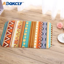 ADQKCLY Богемия стиль ковер мягкие фланелевые прямоугольные напольные декоративные ковры для дома гостиной ванной абсорбент 40*60 см дверной коврик ковры