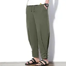 6 видов цветов Лето Хлопок Тай Чи боевых искусств Штаны лежал из мультфильма «Холодное сердце» Кунг-блумеры для кунг-фу "," ушу тренировочные штаны в стиле эпохи Тан Штаны синий/красный/зеленый