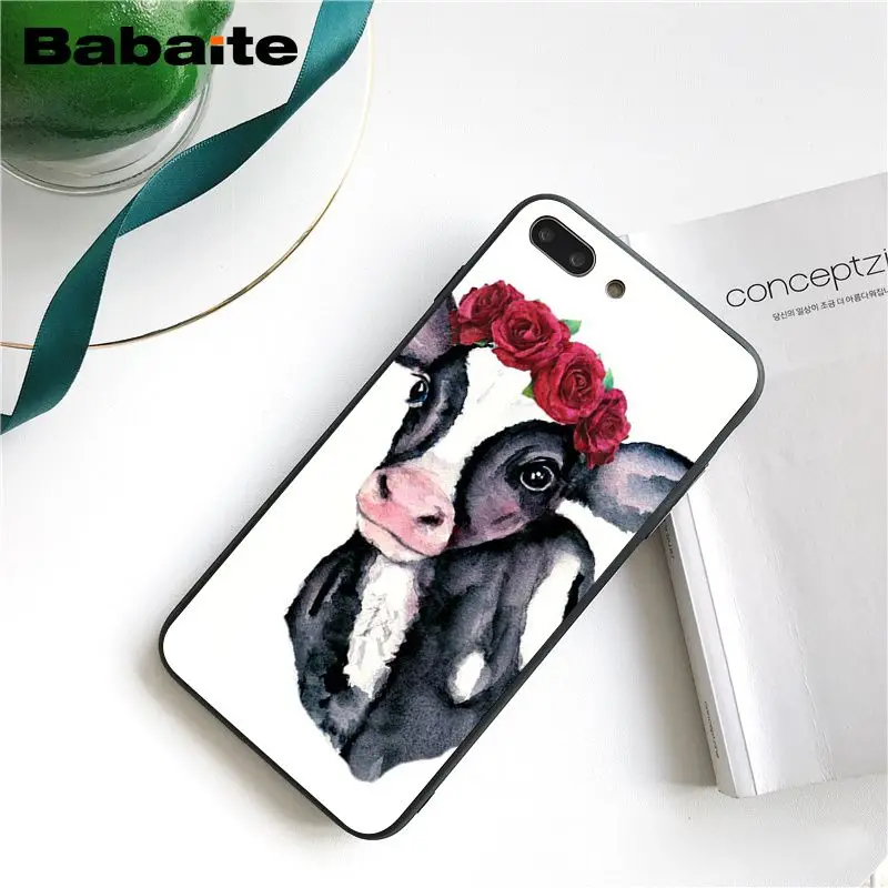Animal Cows Cow Cute Cartoon Print