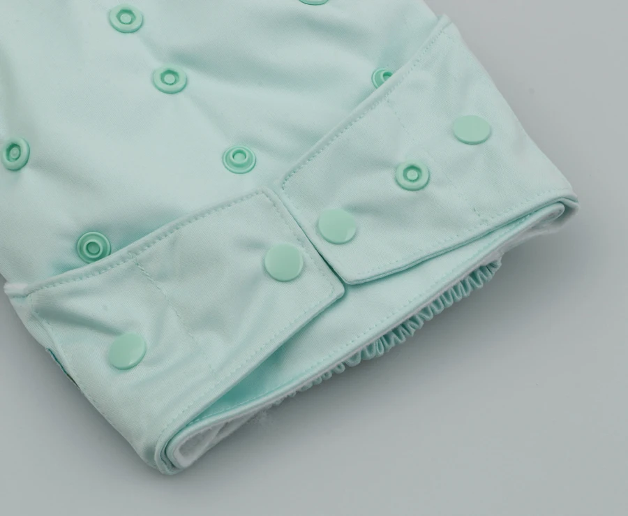 JinoBaby AIO один размер Ткань подгузник супер сухой водонепроницаемый подгузник-зеленый