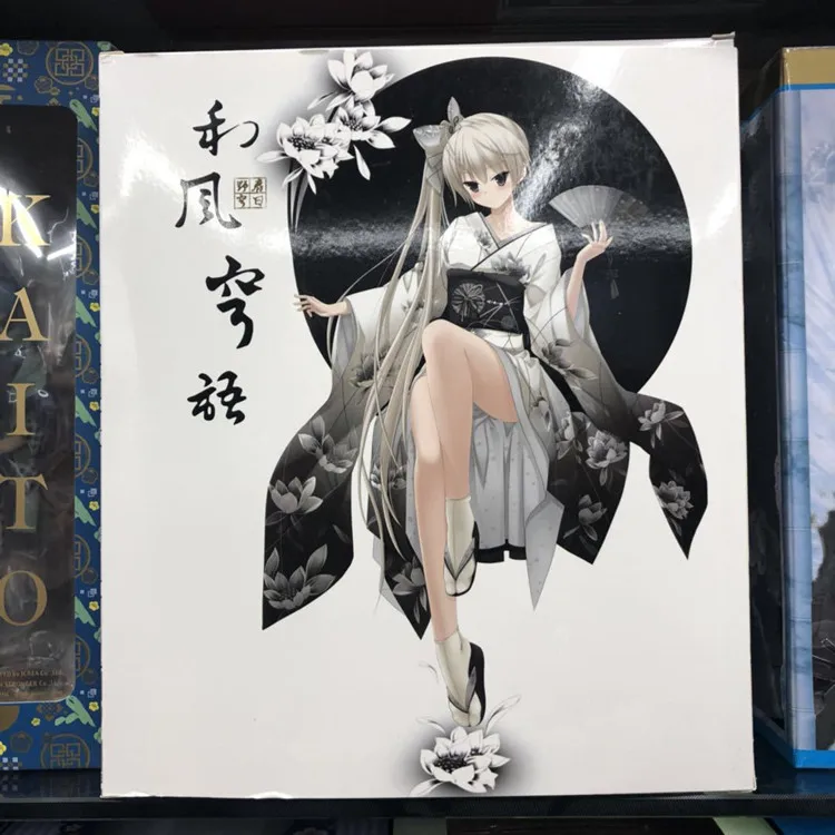 Оригинальная коробка Yosuga no Sora Animate Kasugano Sora Action kimono girl взрослая Коллекция с коробкой фигурка модель игрушки куклы