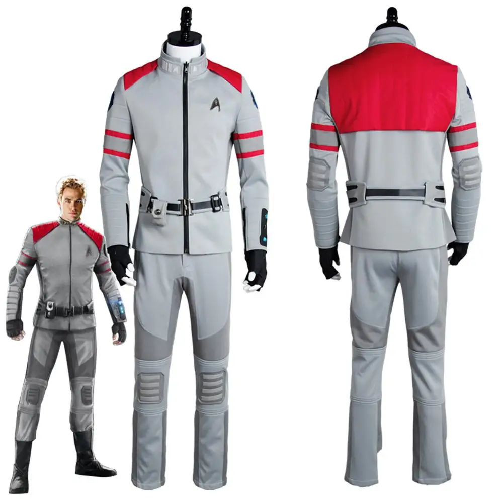 

Star ST Beyond Cosplay Costume Spock Kirk Yorktown Service Suit Uniform For Adult Men Halloween Carnival