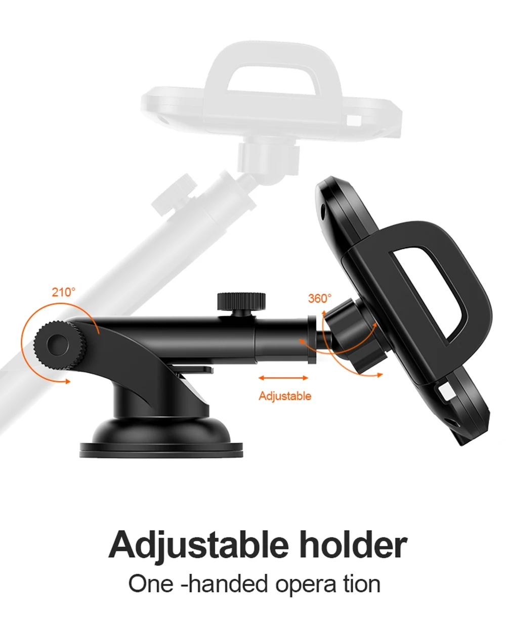 TOMKAS Holder For Phone in Car Qi Wireless Charger For iPhone X 8 Plus Mobile Phone Support Car Phone Holder For Samsung S9 S8