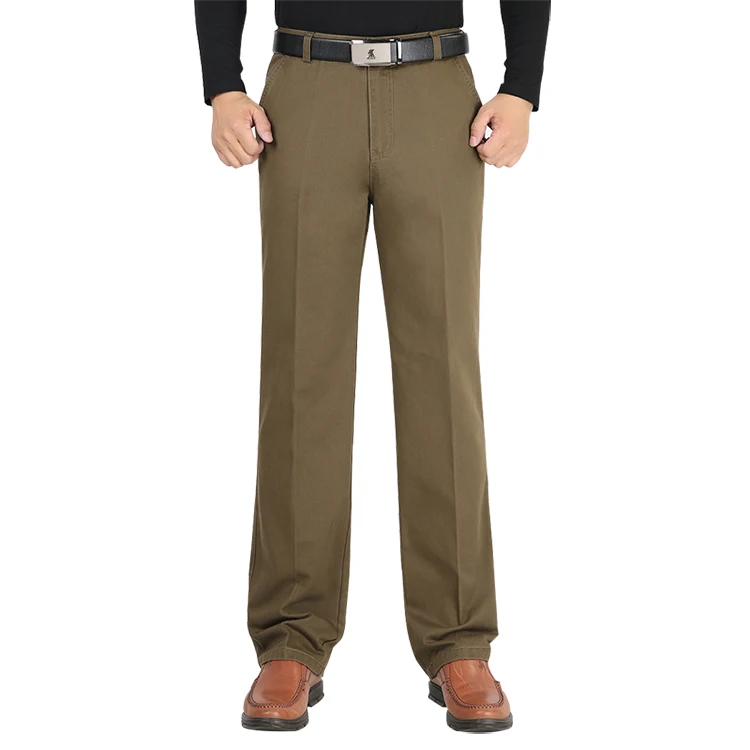 mens pants dark khaki