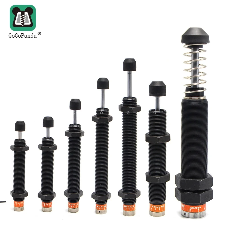 Free Shipping Pneumatic Hydraulic Shock Absorber Adjustable Hydraulic Buffer AD series AD2016