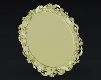 

CNC Router relief frame model 3D model artcam type3 cnc engraving STL format E82