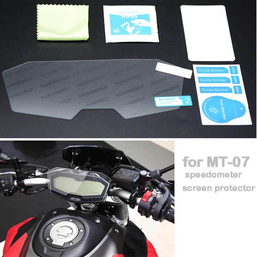 Для Yamaha MT-07 FZ-07 MT07 кластера нуля защитная пленка Экран протектор для FZ07 MT 07 2014 2015 2016