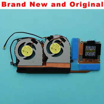 

New original Heatsink fan cooler For Clevo P650SE 6-31-P6502-G02 6-31-P6502-200 6-31-P6502-201 FG80 DFS541105FC0T FGFF radiator