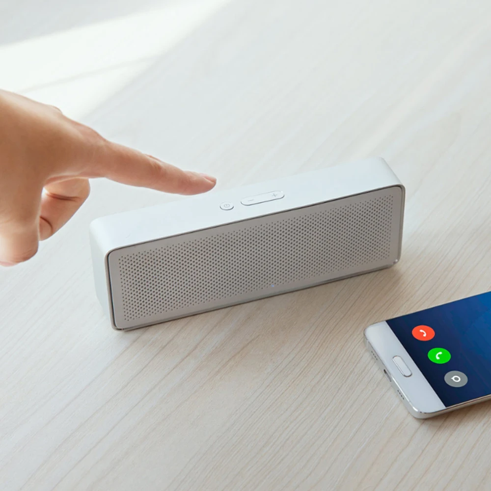 Bluetooth колонка Xiaomi Mi фирменная портативная прямоугольной формы 2 стерео динамика