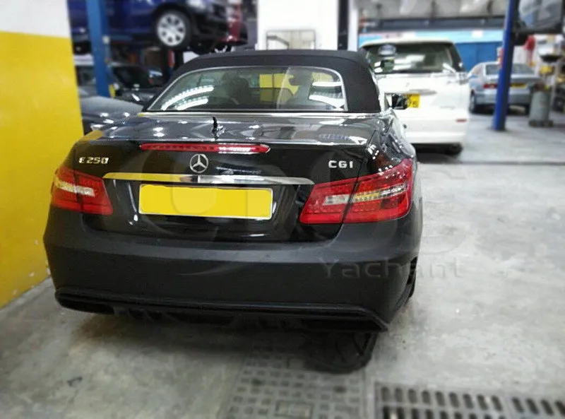 2010-2013 Mercedes Benz C207 W207 E Class Coupe Prior Design Style Body Kit Actual Fitted Pics (3)