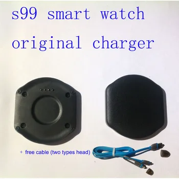 

2019 original quality s99 s99a s99b smart watch magnet dock charger free shipping with cable gift