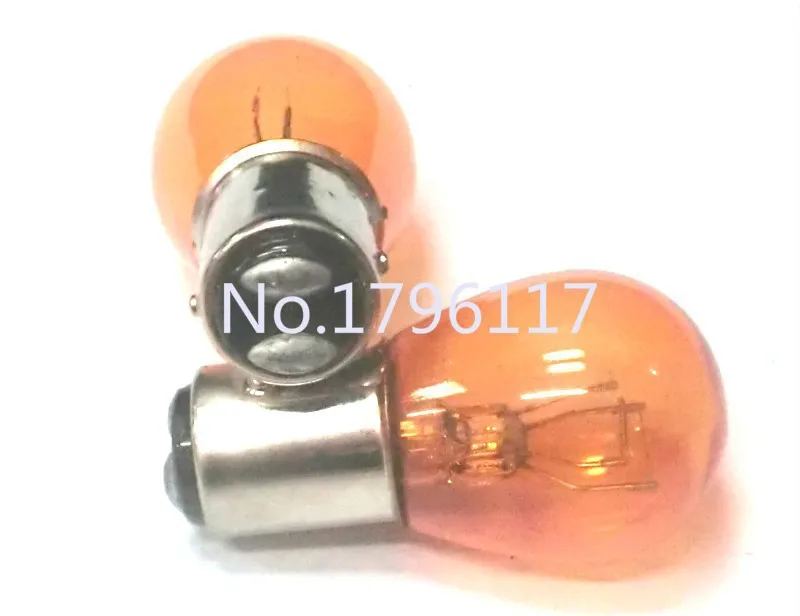 Lot 10 24v bulb lamp poirette 24 volt 21/5w cap bay15d 2 contact 