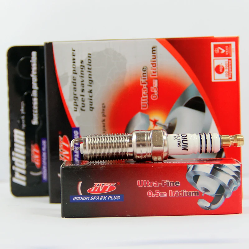 

4pcs INT iridium spark plug AIX-LTR6-13 for ILTR6A-13G ITV20 L3Y2-18-110 nissan cube sevilla jac j3 fuscahummer h2 crown