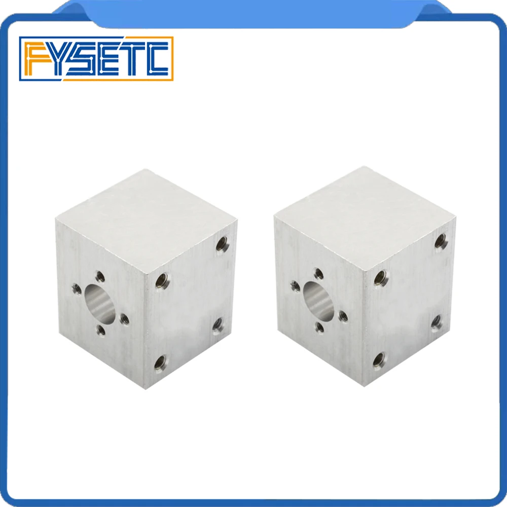 4pcs T8 Lead Screw Nut Housing Bracket For T8 Screw Brass Nut Housing