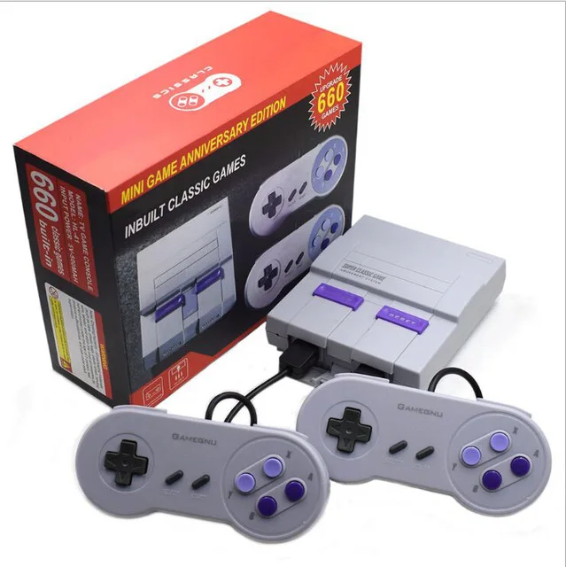 2018 New Retro Super Classic Game Mini TV 8 Bit Family Video Console Built-in 660 Games Handheld Gaming Player Gift | Электроника