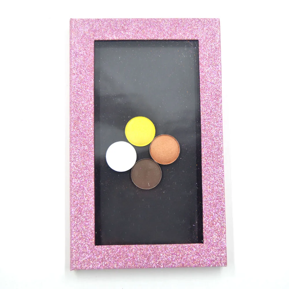 Diy Empty Magnetic Eyeshadow Palette Shadow Blush Makeup Glitter Big Palettes Travel Subpackage Case Easy To Carry Eye Beaauty