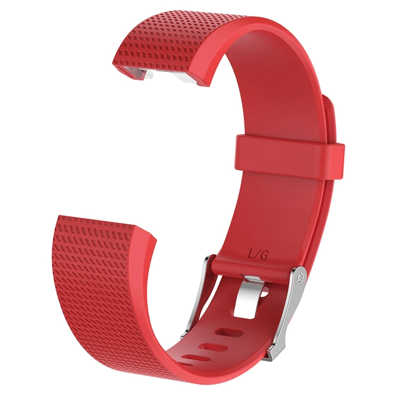 ALLOYSEED мягкий силиконовый браслет ремешок Смарт часы ремешок замена Smartwatch для Fitbit заряд 2