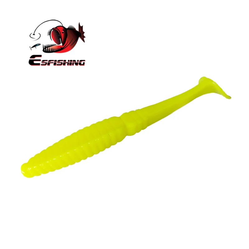 ESFISHING рыболовные приманки шатающиеся Shad 125 мм 4 шт. искусственные приманки Leurre Souple Iscas снасти воблеры для ловли карпа