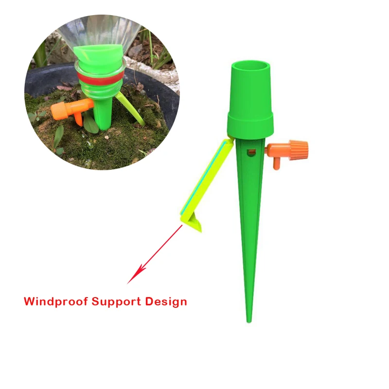 

1pc Upgrade Plant Self Watering System Vacation Plant Waterer Self Automatic Drip Watering Irrigation System Auto Drip