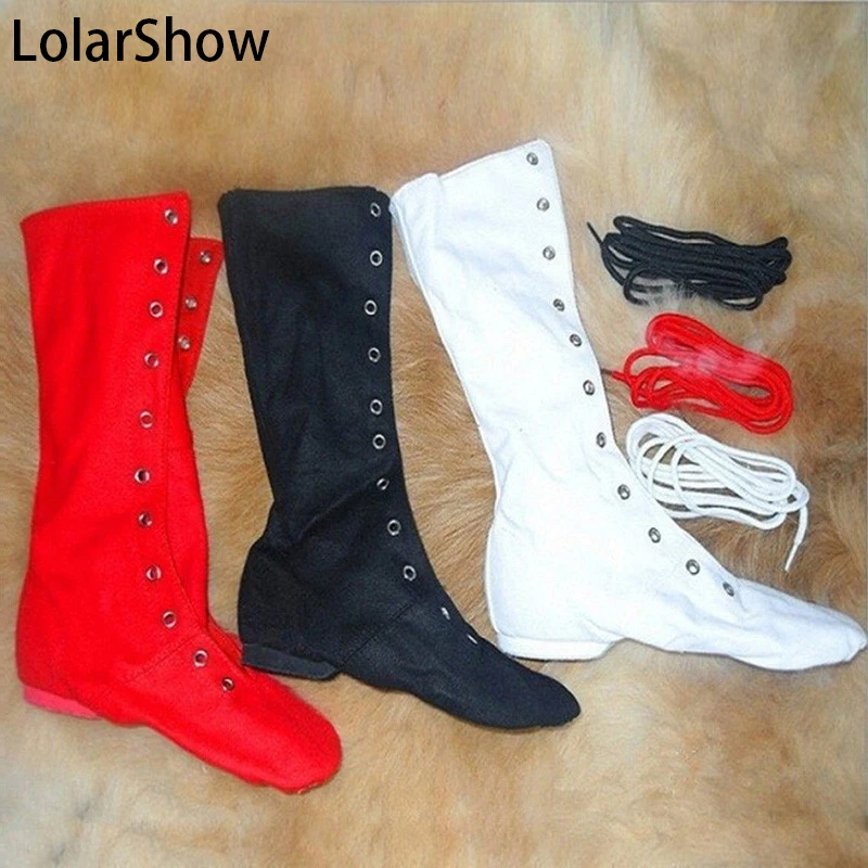 Mens Women UNISEX Modern CANVAS Jazz Ballet Dance Shoes