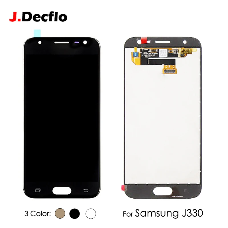 TFT/AMOLED OLED ЖК дисплей Дисплей для samsung Galaxy J330 J3 2017 J3308 J3300 J330F Сенсорный экран