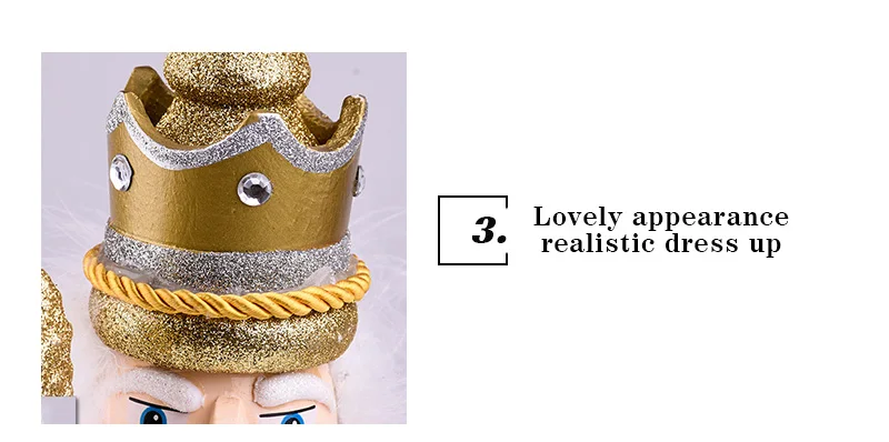 Рождественский подарок креативная кукла-Щелкунчик украшение домашнего декора аксессуары фигурка миниатюрная Новогодняя День рождения Свадьба Gi