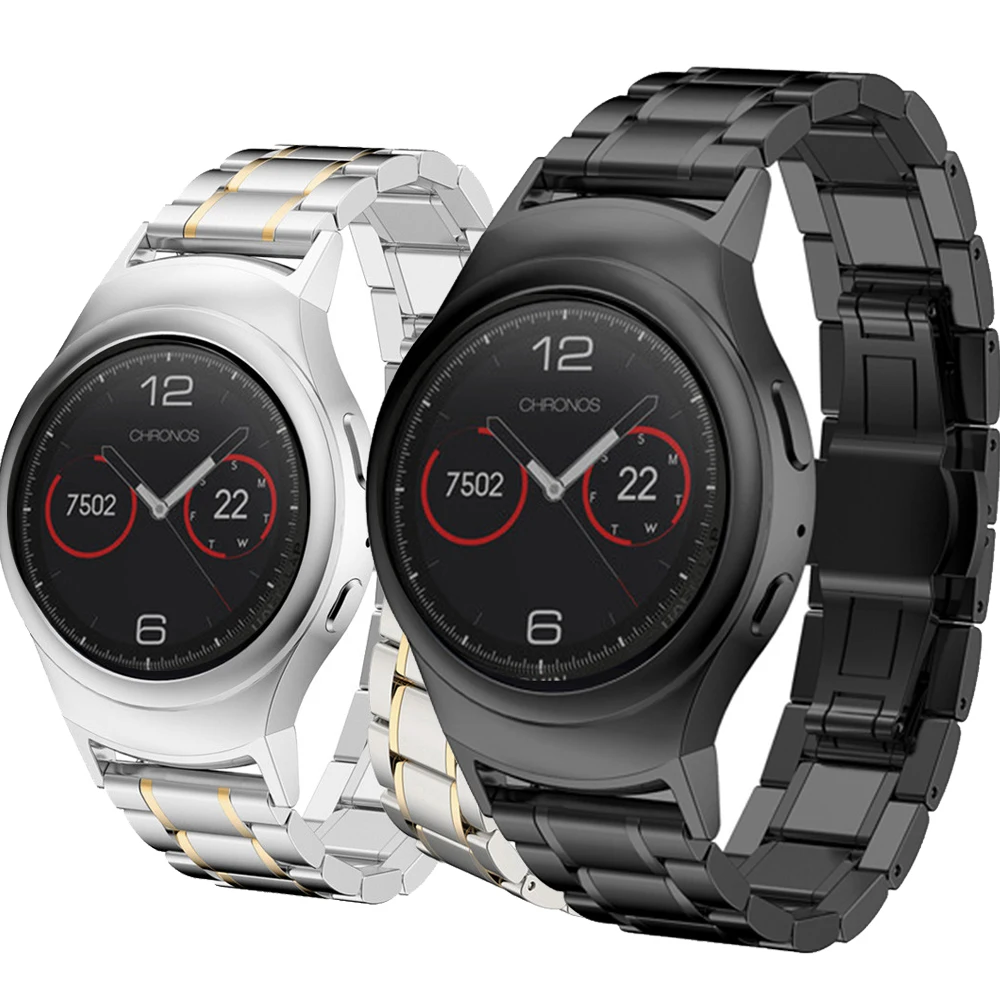 Нержавеющая сталь ремешок для Garmin Forerunner 645 Смарт часы замена Браслет vivoactive 3