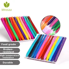 Mrosaa цветные карандаши, пластиковые карандаши, 24 цвета, для пищевых продуктов, моющиеся ручки для рисования, цветные карандаши, детский подарок, горячие товары для рукоделия