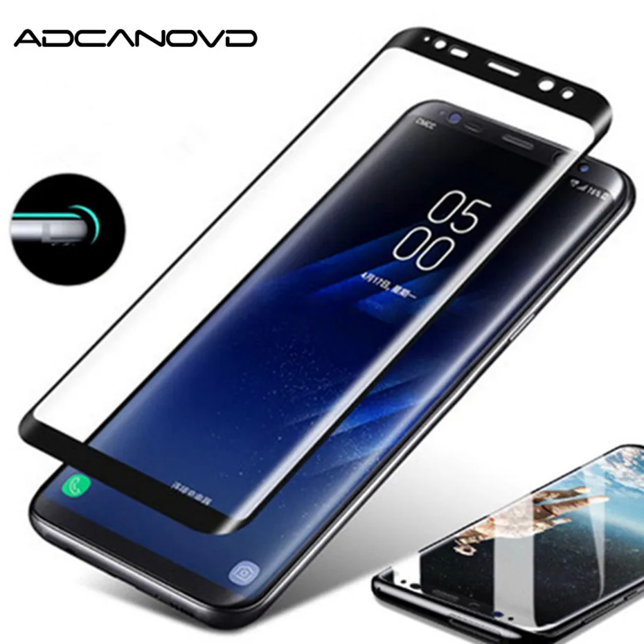 Для samsung Note 8 9 стекло 3d полное покрытие закаленное на galaxy s8 s9 plus note Защитная пленка