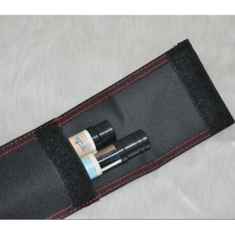 Pool cue case Черный Нейлоновый мешок для бассейна 1/2 бильярдные Аксессуары Французский Карамболь случай палки MIT11-NY