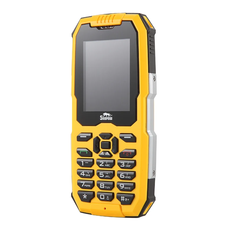 

IP68 Rugged Phone Waterproof Dustproof Shockproof GSM 2G Dual Sim Card Mobile Phone Big Keyboard Strong Light Flashlight