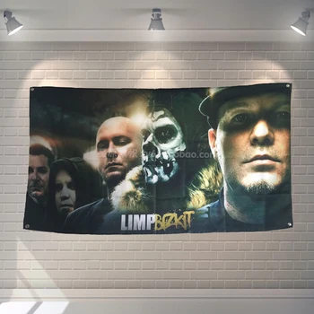 

"LIMPBIZKIT" Rock Band Poster Music Banners Piano Gallery Bedroom Decor Hanging Art Waterproof Cloth Polyester Fabric Flags