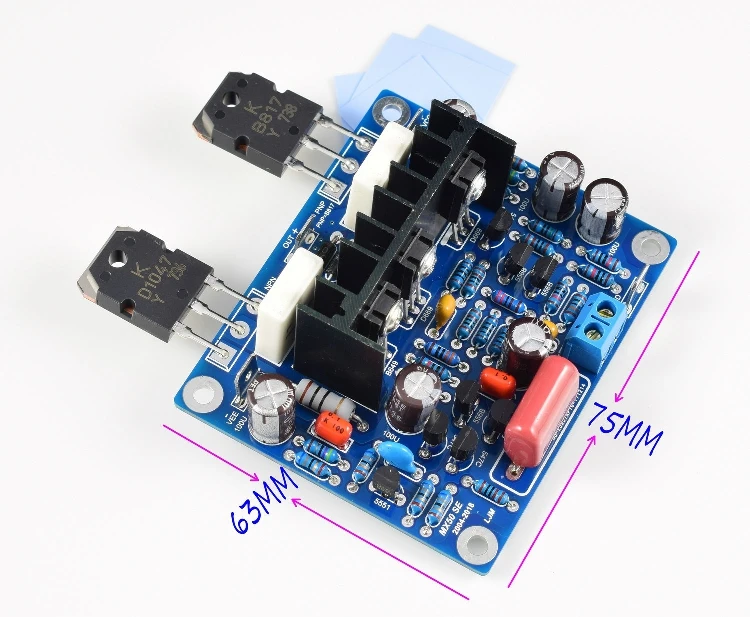 1 пара HiFi MX50 SE 2 0 каналов 100 Вт + усилитель мощности DIY KIT|Печатные платы| |