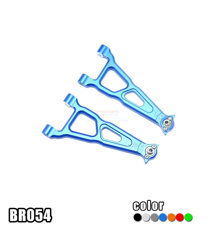 

ALLOY FRONT UPPER SUSPENSION ARM-SET BR054 FOR 1/10 SCALE LOSI BAJA REY