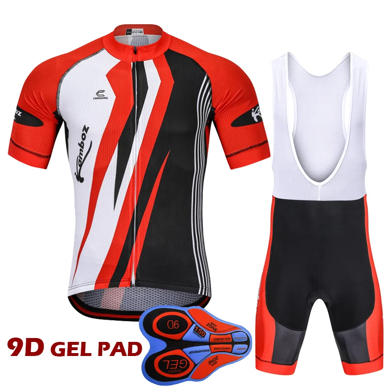 

Hign Quality Pro Men Summer Cycling Jersey Set Roupa Ciclismo Short Sleeve Suit / 9D Gel Pad Ciclismo Mtb Cycling Clothing