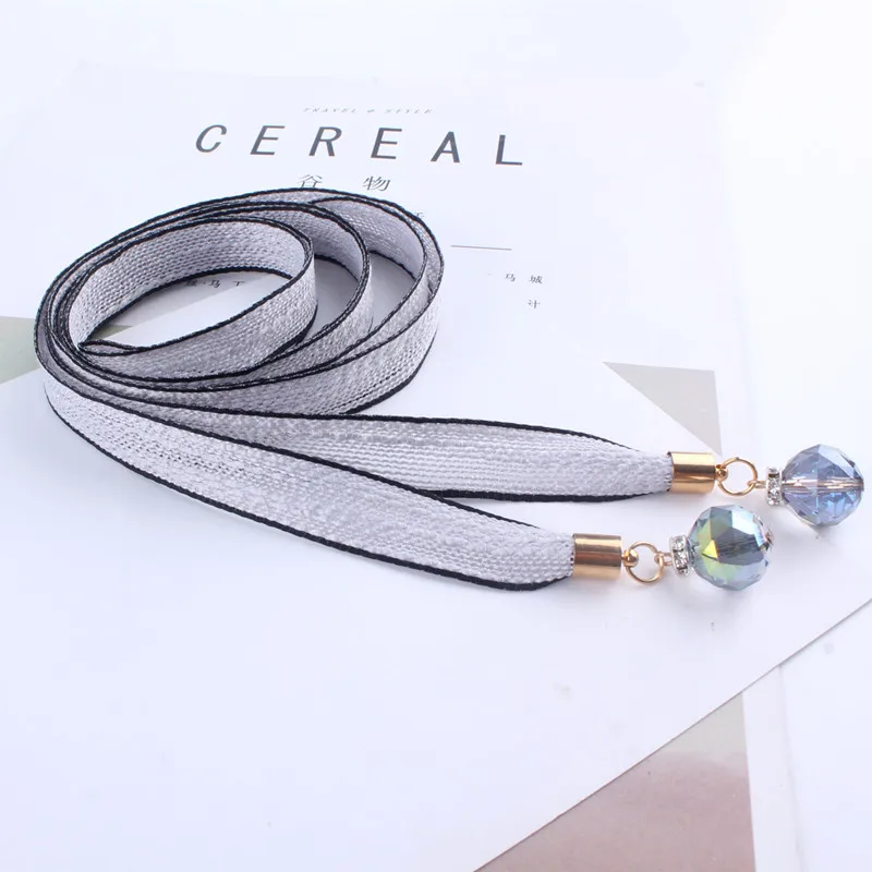 Ladies Braided Belt With Fashion Rose Embellishment Girls Tassel Waist Chain Thin Waist Rope Knit Belts