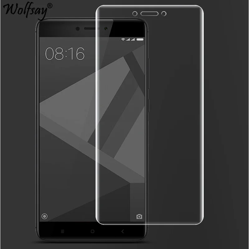 1 шт. мягкая прозрачная полностью покрывающая нанопленка из ТПУ для Xiaomi Redmi Note 4X
