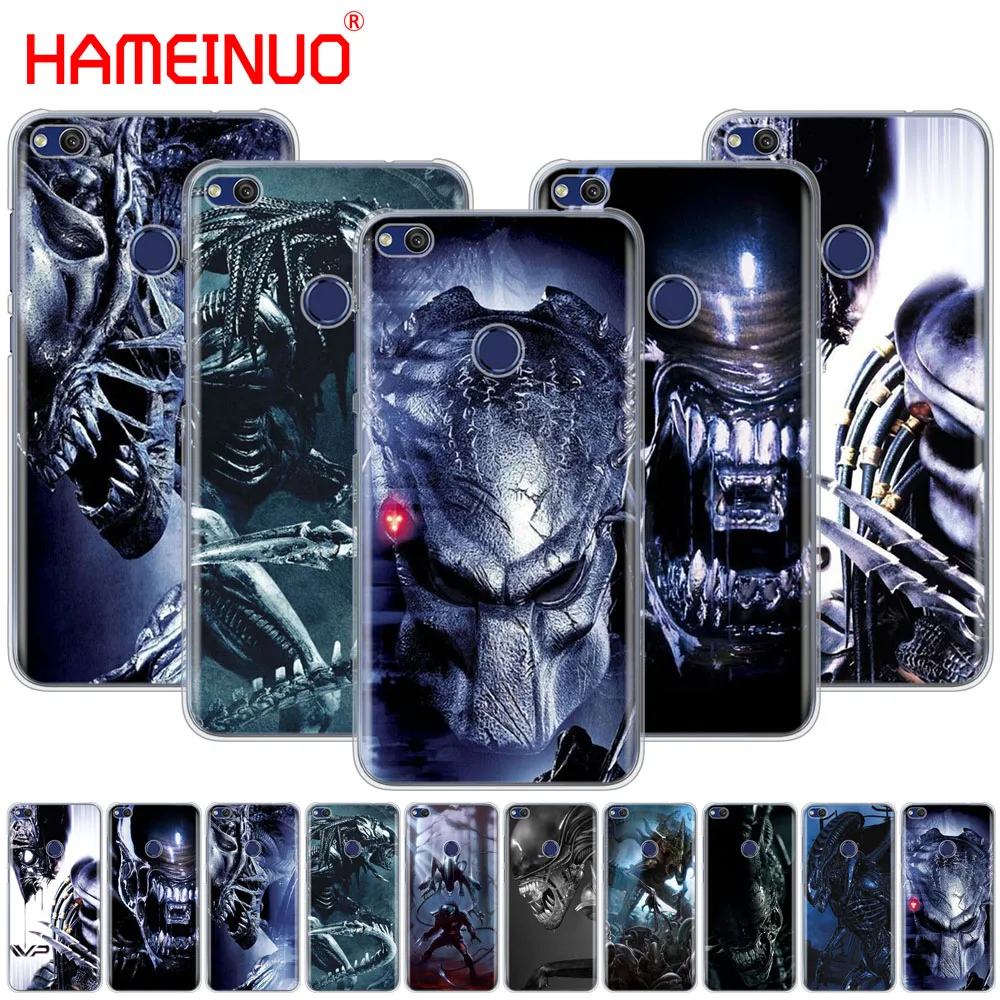 

HAMEINUO Alien vs Predator Cool Cover phone Case for huawei Ascend P7 P8 P9 P10 P20 lite plus pro G9 G8 G7 2017