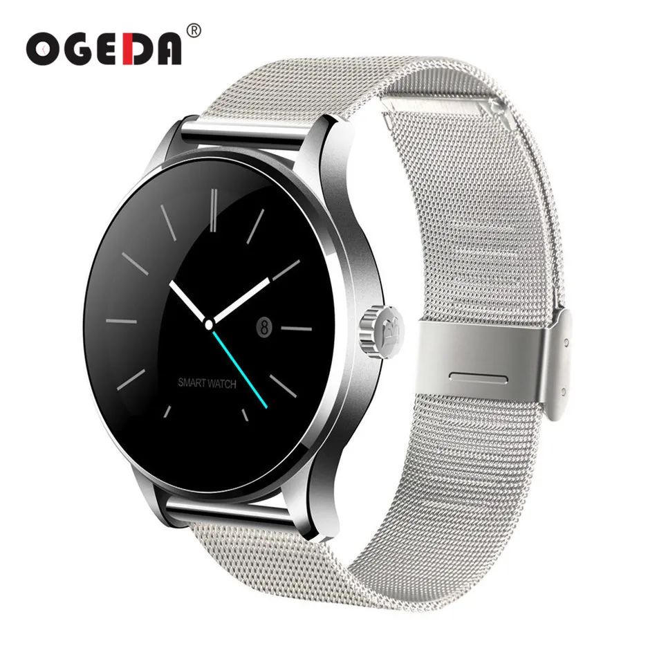 

OGEDA Men Smart Watch K88H Wearable Devices Health Waterproof Digital Reloj Inteligente Smartwatch for IOS Android Smart Clock