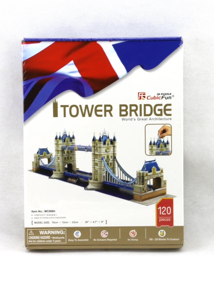 120pcs World's Great Architecture UK London Classic