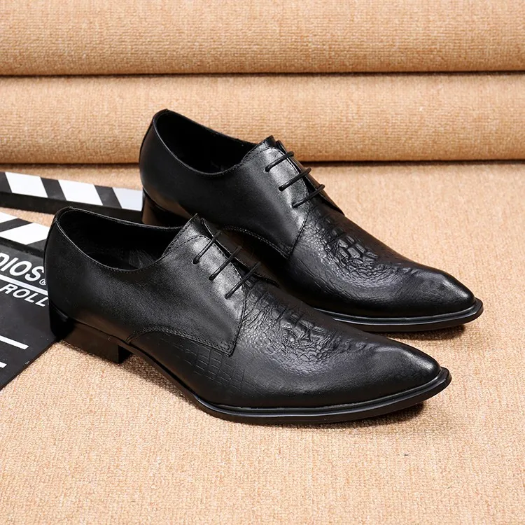 Aliexpress.com : Buy Zobairou sapato social mens leather shoes pointy ...